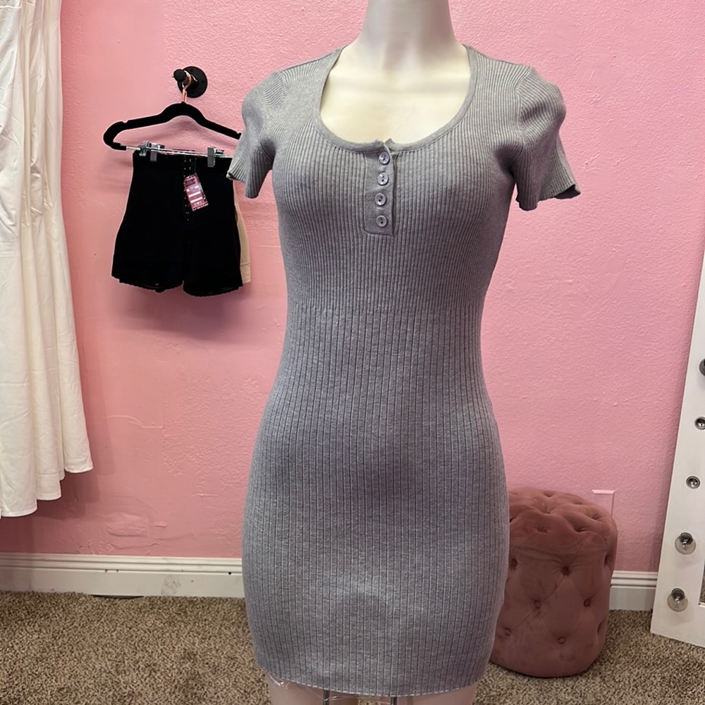 Gray Dress